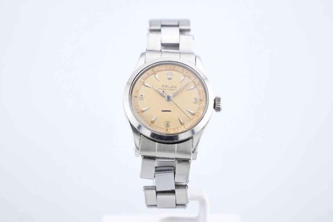  Rolex Oyster Perpetual 34 Vintage 3-6-9 Original Dial - Never Polished - 24 Months Warranty 6332 1953 