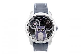 Thumbnail von Lucky Harvey Silver Owl - ungetragen - Box+Papiere - bewegliche Augen - 24 Monate Garantie Silver Owl 2025