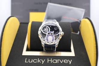 Thumbnail von Lucky Harvey Silver Owl - ungetragen - Box+Papiere - bewegliche Augen - 24 Monate Garantie Silver Owl 2025