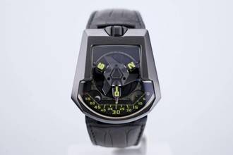 Thumbnail von Urwerk UR-202 Black Platinum - Twin Turbine - Hammerhead - SPECIAL EDITION - With Box And Papers - UR-202 2009 </h1>