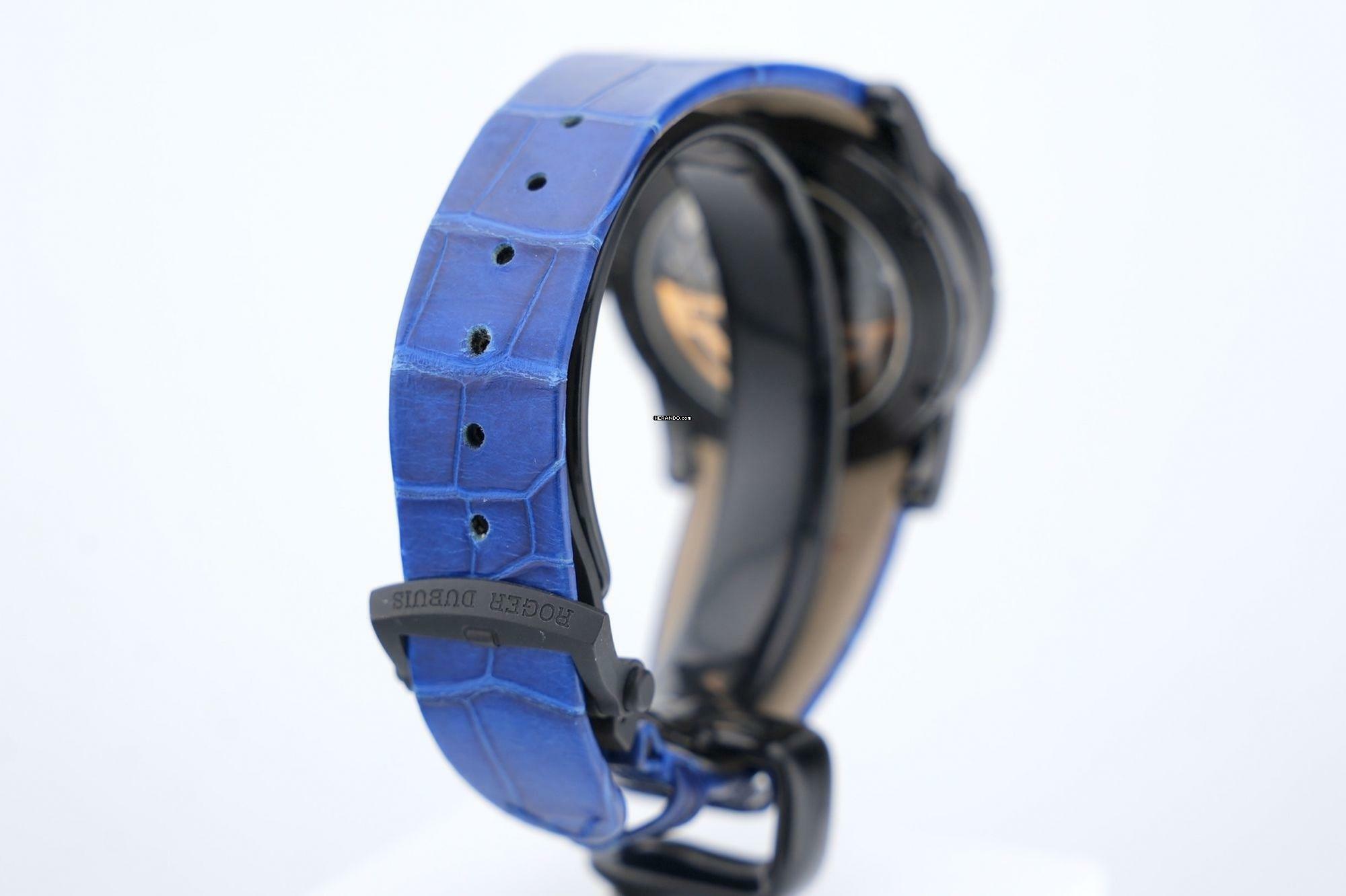 Thumbnail von Roger Dubuis Excalibur 36 Limited Edition Blackened Titanium - Sapphire Setting - 24 Months Warranty DBEX0612