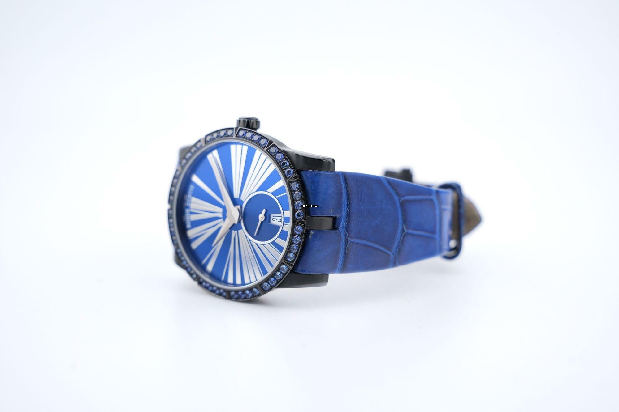 Thumbnail von Roger Dubuis Excalibur 36 Limited Edition Blackened Titanium - Sapphire Setting - 24 Months Warranty DBEX0612