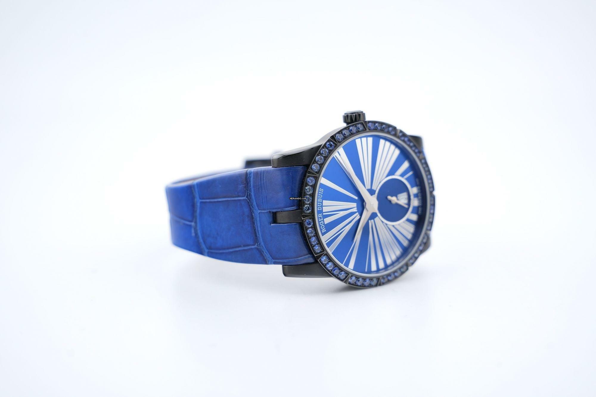 Thumbnail von Roger Dubuis Excalibur 36 Limited Edition Blackened Titanium - Sapphire Setting - 24 Months Warranty DBEX0612