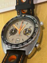 Thumbnail von Heuer 11630 Heuer Autavia Orange Boy mit Service beim Hersteller sofort verfügbar </h1>