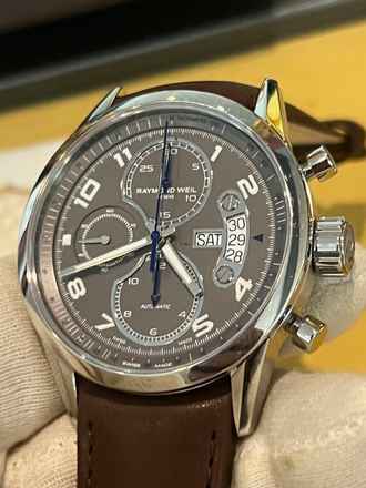  Raymond Weil Freelancer 7730-STC-05600 Freelancer Chronograph mit Service Box Neuer Service 06/2025 