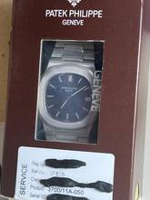 Thumbnail von Patek Philippe Nautilus 3700/11 Nautilus Sigma Blue-Green Dial Bj. 1983 Korkbox + Archive Extract-New Service All parts are 100 % original-Nautilus Clasp !