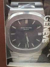 Thumbnail von Patek Philippe Nautilus 3700/11 Nautilus Sigma Blue-Green Dial Bj. 1983 Korkbox + Archive Extract-New Service