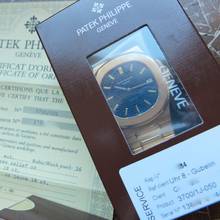 Thumbnail von Patek Philippe Nautilus 3700/1 Nautilus GÜBELIN 18k Gelbgold+ 3700/1 BEYER ST. Full Set double GENEVA Sealed </h1>