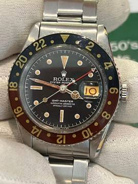 Rolex GMT-Master 6542 GMT-Master Pussy Galore Bakalite aus 1958