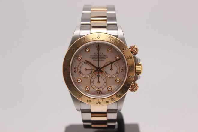 Rolex Daytona Rare Diamonds Mop Zenith 