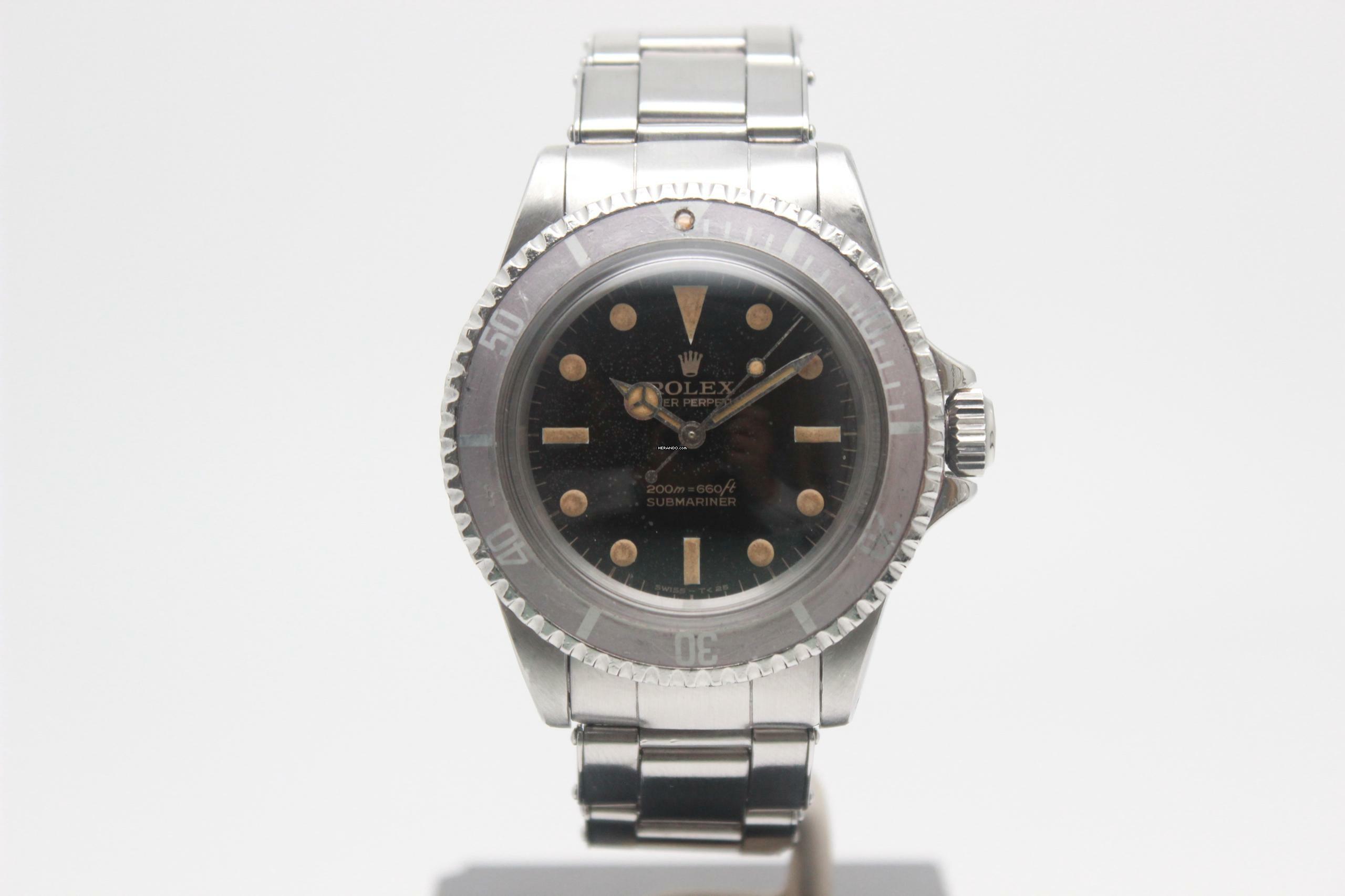  Rolex Submariner (No Date) Gilt Bart Simpson  