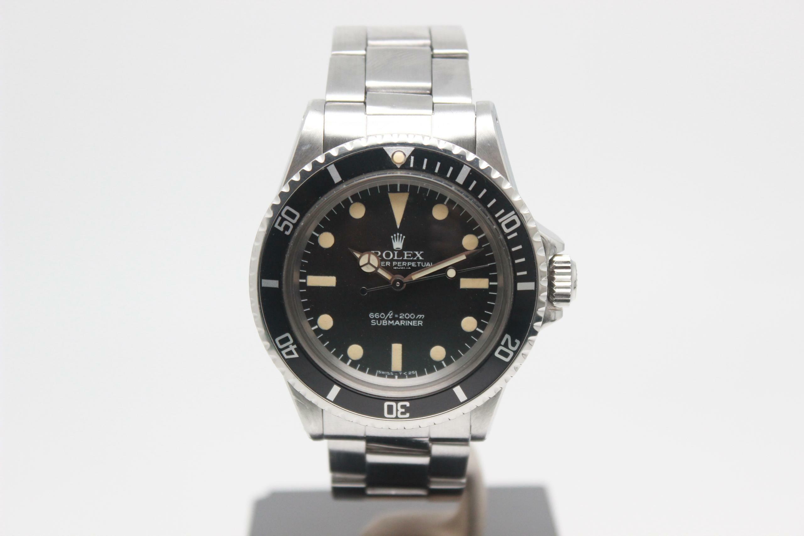 Rolex Submariner (No Date) 5513  