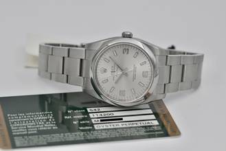 Thumbnail von Rolex Air King 114200 - Full Set 2009 </h1>