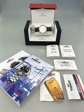 Thumbnail von TISSOT CARSON 18 K / 750 Gelbgold Lederband Faltschließe Full Set Quarz