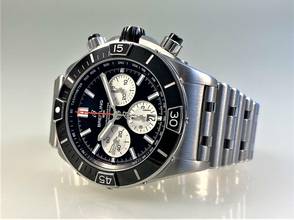 Thumbnail von Breitling Chronomat Super Chronomat B01 44 Stahl Keramik Stahlband neu/ungetragen Tresoruhr </h1>