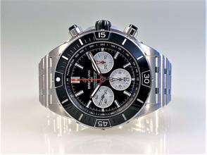 Thumbnail von Breitling Chronomat Super Chronomat B01 44 Stahl Keramik Stahlband neu/ungetragen Tresoruhr </h1>