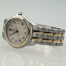 Thumbnail von Cartier Cougar Panthère Cougar 33 mm Stahl/Gold Bd. zweireihig Box/Papiere Service Cartier 10/2024
