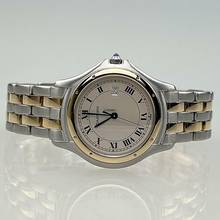 Thumbnail von Cartier Cougar Panthère Cougar 33 mm Stahl/Gold Bd. zweireihig Box/Papiere Service Cartier 10/2024