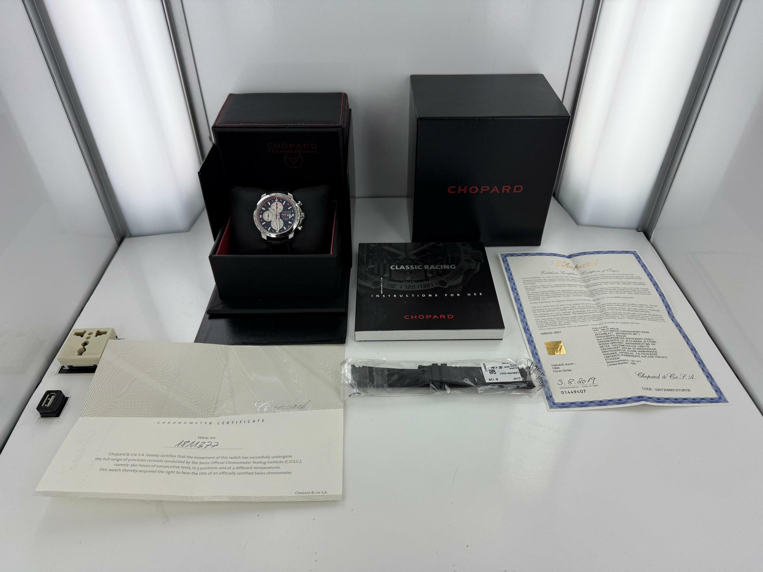 Thumbnail von Chopard Mille Miglia Chronograph GMT Limited Edition </h1>