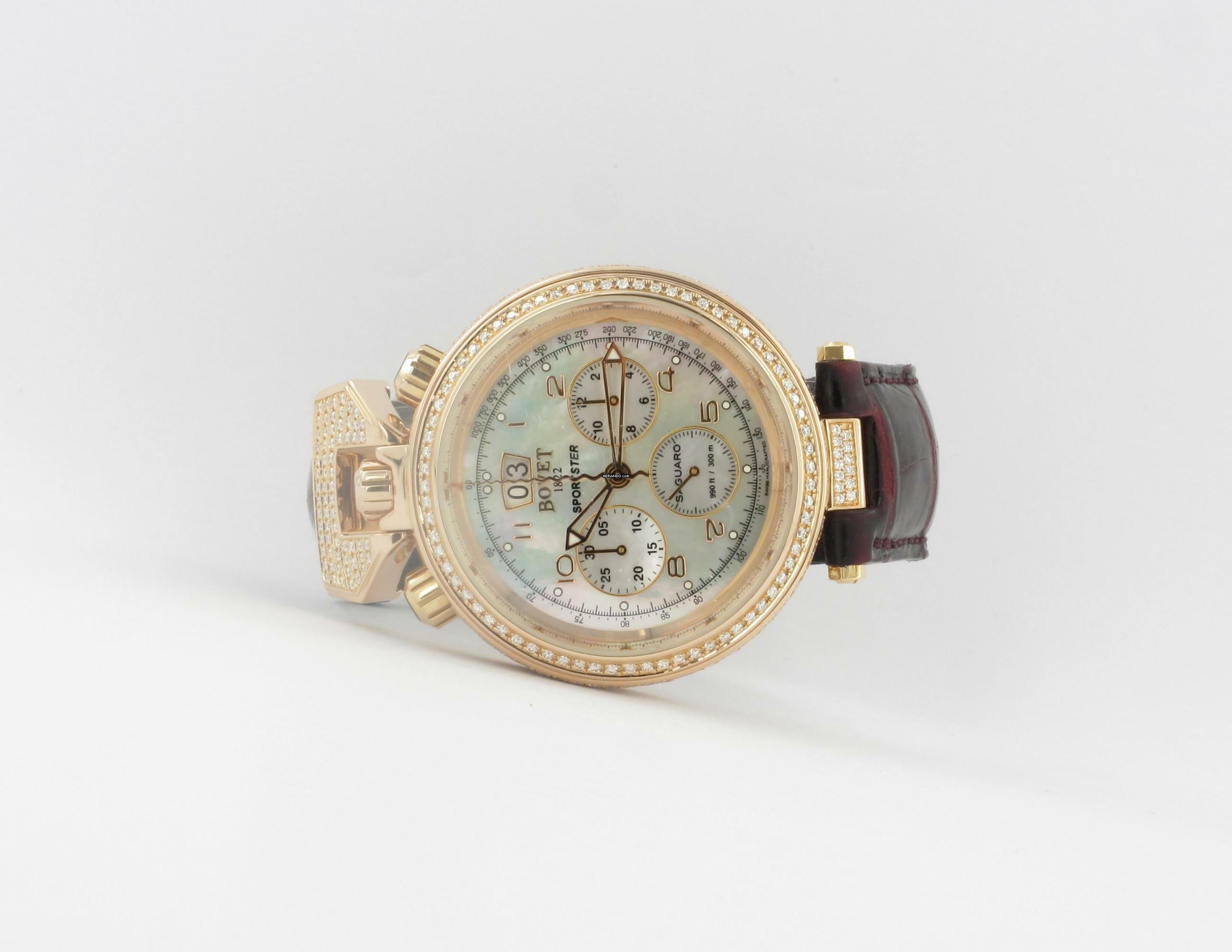 Thumbnail von Bovet Sportster Saguaro Factory Diamond Roségold