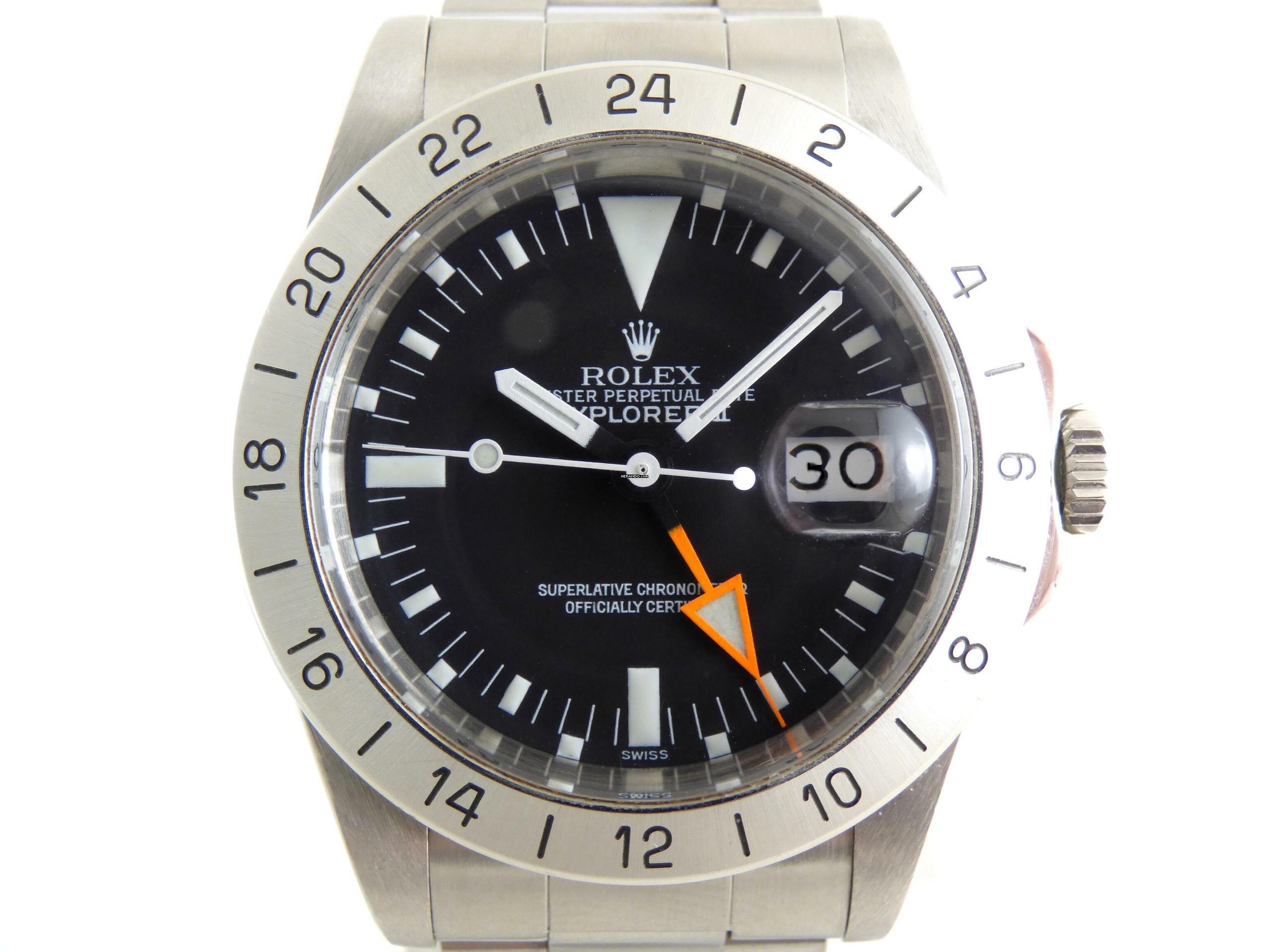 Thumbnail von Rolex Explorer II 1655 Luminova Dial / excellent condition </h1>