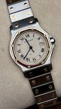 Thumbnail von Cartier Santos Ronde Gold top condition medium 30mm </h1>