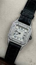 Thumbnail von Cartier Santos Galbée full diamonds pavee </h1>