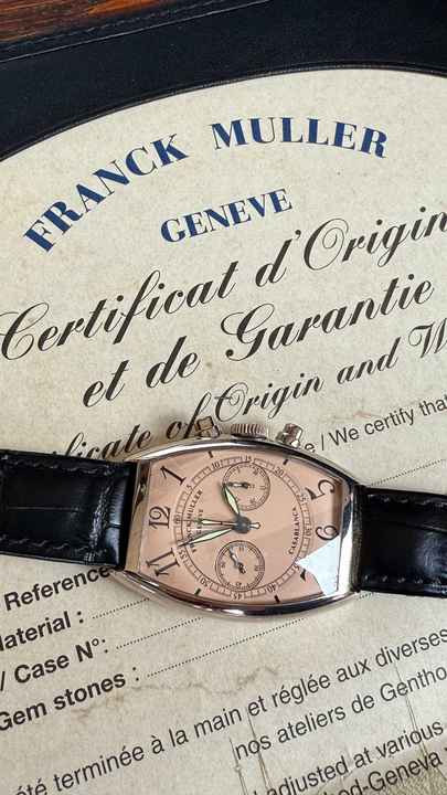  Franck Muller Casablanca Salmon White gold 18kt Fullset 