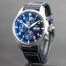 Thumbnail von IWC Fliegeruhr Chronograph Pilots Watch Chronograph Blue Dial 2025 NEW