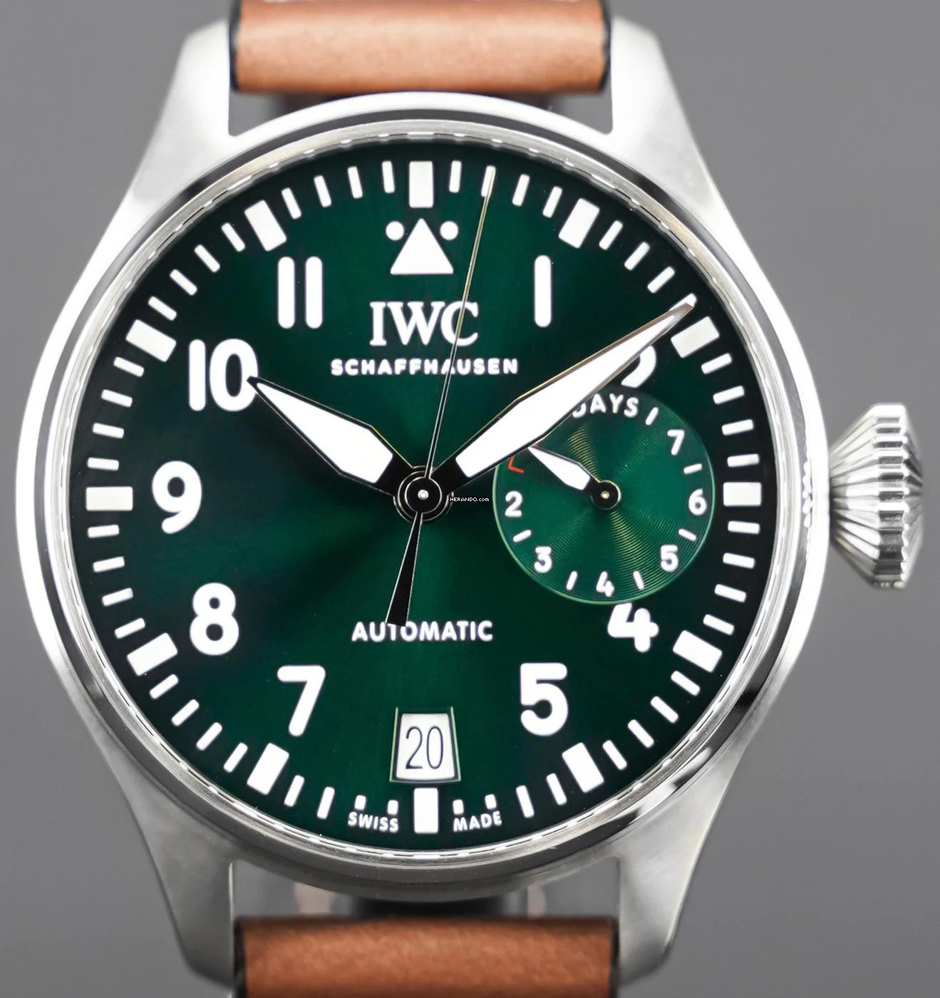 IWC Große Fliegeruhr Big Pilot's Watch Automatic Green Dial 2025 