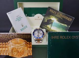 Thumbnail von Rolex Submariner Date Sultan Dial FULLSET LC 100