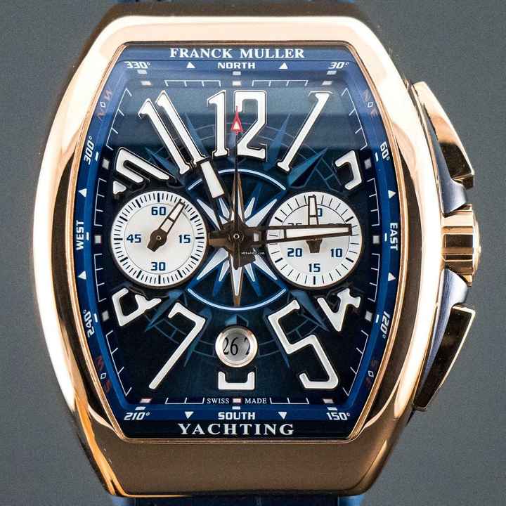  Franck Muller Yachting Chronograph Rosegold 