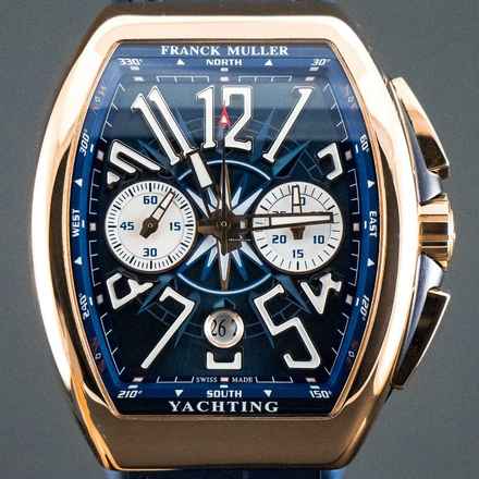  Franck Muller Yachting Chronograph Rosegold 