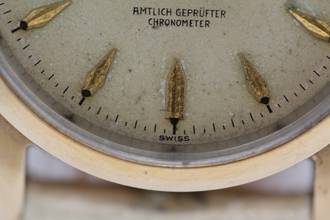 Thumbnail von Rolex Oyster Perpetual 34 Ref.6634 Amtlich geprüfter Chronometer Radium dial with very rare german text