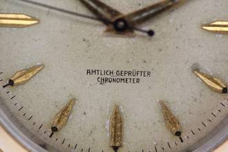 Thumbnail von Rolex Oyster Perpetual 34 Ref.6634 Amtlich geprüfter Chronometer Radium dial with very rare german text