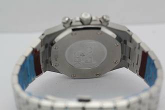 Thumbnail von Audemars Piguet Royal Oak Chronograph Blue Dial NEW </h1>