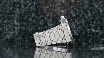 Thumbnail von Audemars Piguet Royal Oak Frosted - Blue Dial - like New - Fullset - 2017