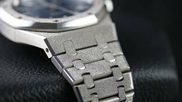 Thumbnail von Audemars Piguet Royal Oak Frosted - Blue Dial - like New - Fullset - 2017