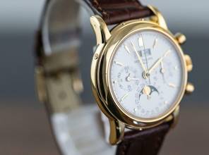 Thumbnail von Patek Philippe Perpetual Calendar Chronograph 3970EJ | Full Set | 3. Series