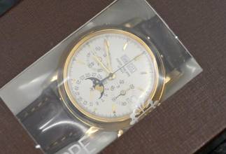 Thumbnail von Patek Philippe Perpetual Calendar Chronograph 3970EJ | 3. Series | Full Set | sealed | PP Service July 26