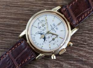 Thumbnail von Patek Philippe Perpetual Calendar Chronograph 3970EJ | Full Set | 3. Series