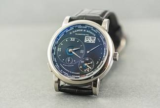 Thumbnail von A. Lange & Söhne Lange 1 Time Zone | 136.029 | Collectors Full Set + invoice 2021 | whitegold