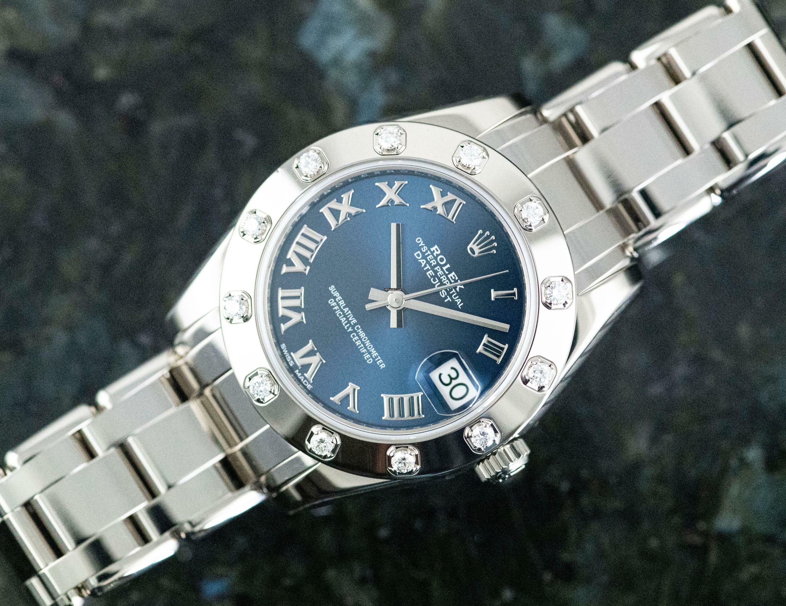 Rolex Lady-Datejust Pearlmaster 81319 | Full Set 2018 + Rolex Service Dec. 24