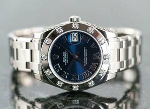 Thumbnail von Rolex Lady-Datejust Pearlmaster 81319 | Full Set 2018 + Rolex Service Dec. 24