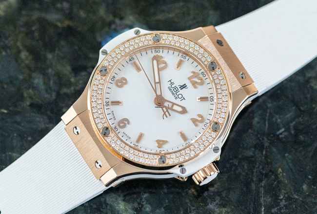  Hublot Big Bang 38 mm Diamond | 361.PE.2010.RW.1104 | Full Set 2018 | Hublot Service 2025 