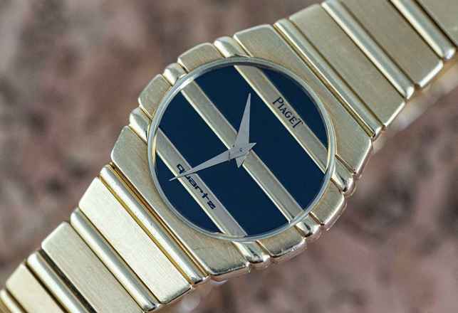  Piaget Polo very rare Vintage Polo | 761 C 701 D | Onyx dial | Yellowgold </h1> 