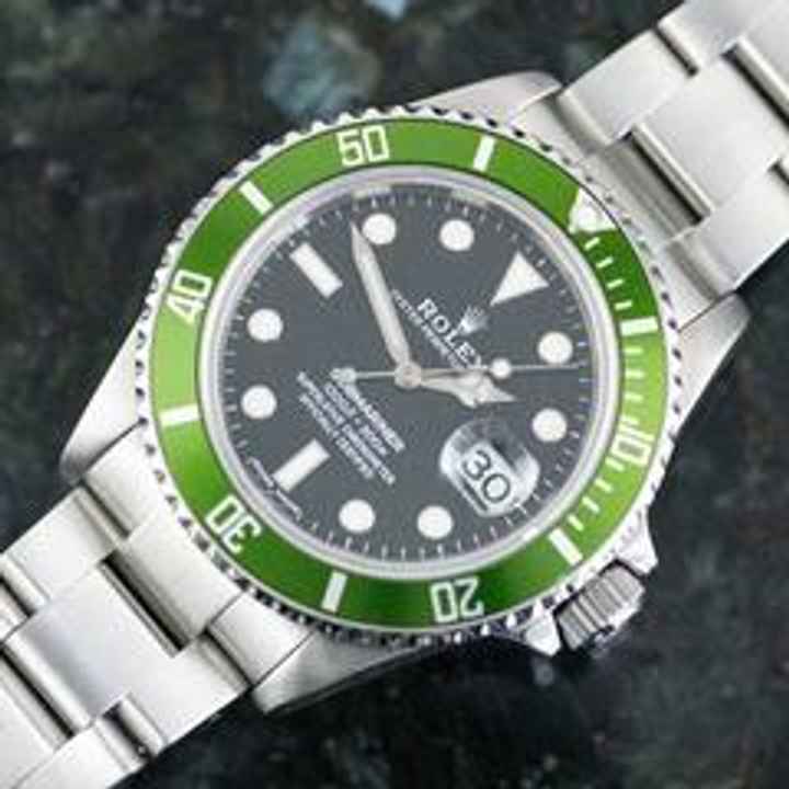  Rolex Submariner Date Kermit | 16610 | F Serial | Full Set 2004 </h1> 