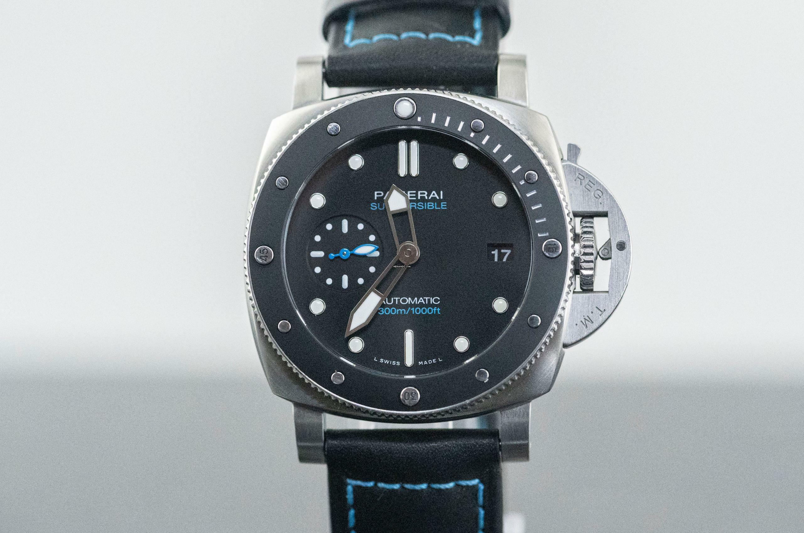 Thumbnail von Panerai Submersible PAM00683 | Full Set 2022 | Steel | Automatic </h1>
