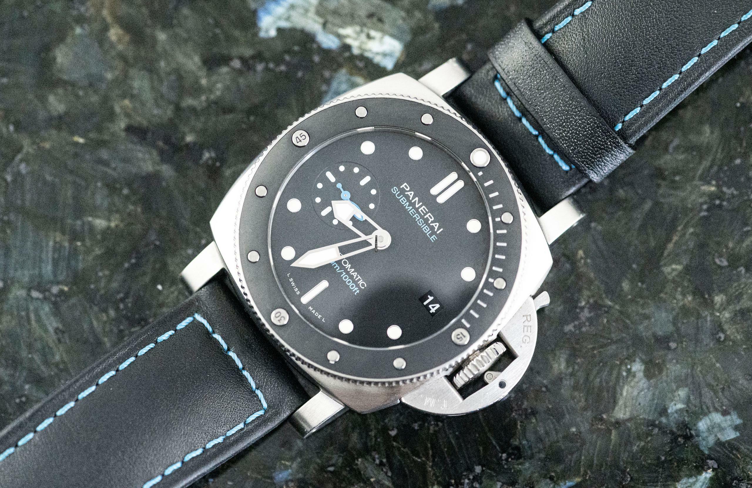 Thumbnail von Panerai Submersible PAM00683 | Full Set 2022 | Steel | Automatic </h1>