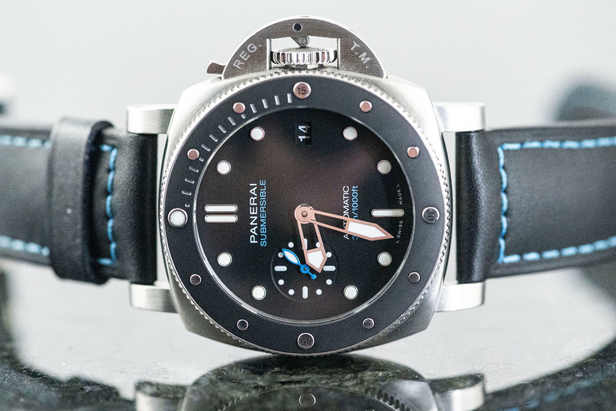 Thumbnail von Panerai Submersible PAM00683 | Full Set 2022 | Steel | Automatic </h1>